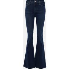 Leather Jeans Frame Denim Le High Majesty Flare Jean