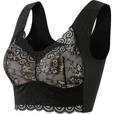 Xusheng Seamless Gathered Bra - Stretch Blue