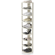 Beige Hallway Furniture & Accessories Ivy Bronx Tiers Corner Shoe Rack