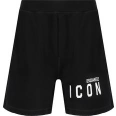 DSquared2 Shorts DSquared2 Icon Relaxed Fit Shorts - Black