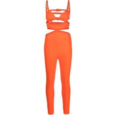 Versace Jumpsuits & Overalls Versace Medusa '95 Cut-Out Jumpsuit - Orange