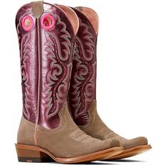 Ariat Futurity Boon Western Boots - Smokey Roughout