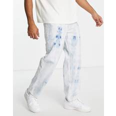 Jack & Jones Intelligence Eddie Baggy Jeans Tie Dye Blue