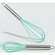 Whisks on sale Stainless Steel Teal Silicone 10" Whisk