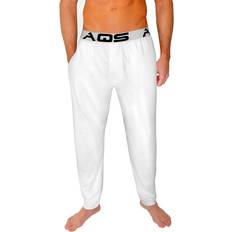 Aqs Slim Fit Lounge Pants - White