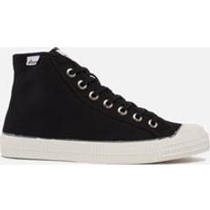 Novesta Star Dribble Canvas High-Top Trainers - Black