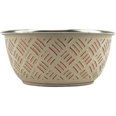 Pets Classic Premium Stainless Steel Dog Bowl Weave