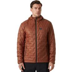 Koppar Kläder Helly Hansen Herr Lifaloft Lätt Huvjacka Med Isolering - Iron Oxide Brun