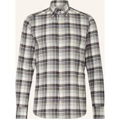 Stenströms Uomo Camicie Stenströms Slimline Flannel Checked Shirt - Multi