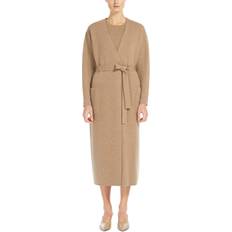 Max Mara Koftor Max Mara Long Cardigan - Hazelnut Brown