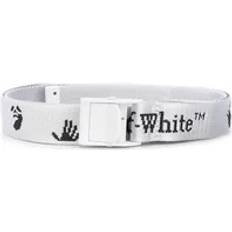 Herre - Hvite Belte Off-White Logo Fabric Belt -