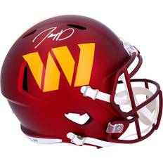 Fanatics Authentic Jayden Daniels Washington Commanders Autographed Riddell Speed Replica Helmet