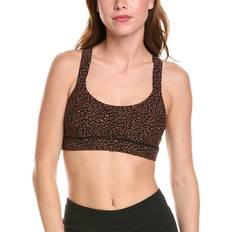 Leopard Bras The Upside Leo Dance Bra - Brown