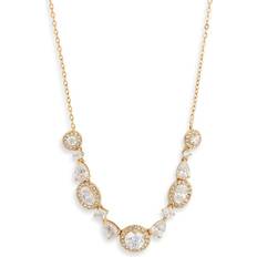 Nadri CZ Statement Necklace in Gold (One Size)