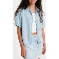 Levi's Women Shirts Levi's Joyce Short Sleeve Shirt - Blue