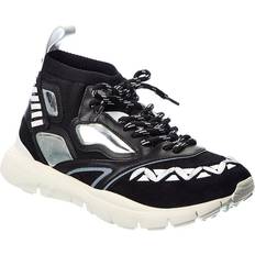 Valentino Trainers Valentino Mesh Suede Sneaker - NoColor