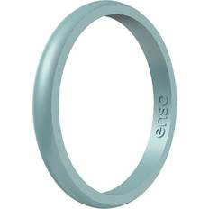 Silicone Rings Enso Rings Forza Sports, Halo Birthstone Series Silicone Ring Aquamarine