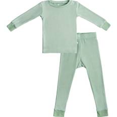 Dreamland Baby Toddler Bamboo Pajamas - Sage Green