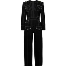 Balmain Jumpsuits & Overalls Balmain Black Denim Jumpsuit