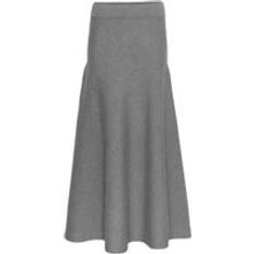 Moss Copenhagen Women's High-Waisted Skirt - Gris