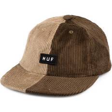 HUF Two Tone Corduroy Baseball Cap - Brown