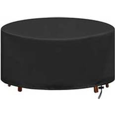 Ikodm Round Table Cover Waterproof 180 x 110 cm