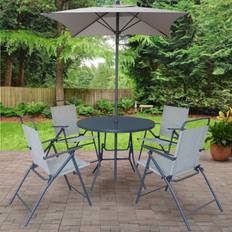 Malay Safina 4 Seater Foldable Patio Dining Set