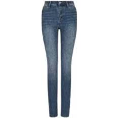 Armani Exchange Women Jeans Armani Exchange Skinny Jeans High-waisted Tapered - Indigo Denim