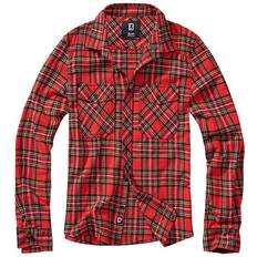 Brandit Skjortor Brandit Check Shirt - Red