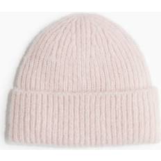 H&M Headgear H&M Rib Knit Beanie - Pink