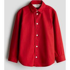 Shirts Children's Clothing H&M Boys Long Sleeved Cotton Shirt - Red