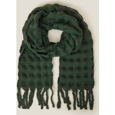 Red Scarfs Accessorize Textured Blanket Scarf - Green