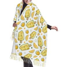 ZHBwal Cute Durian Ice Cream Shawl Wrap - Ice Cream