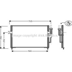 Prasco Kondensator Klimaanlage MT5100