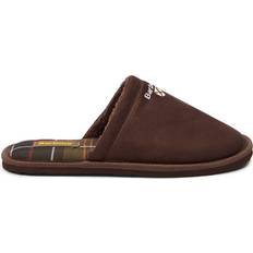 Barbour Slippers Barbour Chocolate Cushioned Mule Slippers