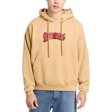 Tops Off-White Ac Milan Embroidered Arrow Hoodie - Tan