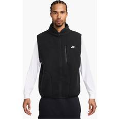 Nike Men Vests Nike Club Fleece Gilet - Black/White