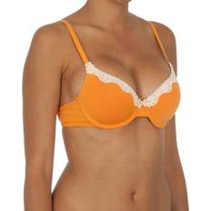 Tommy Hilfiger Orange Clothing Tommy Hilfiger Womens Bra with Cups and Underwire - Orange