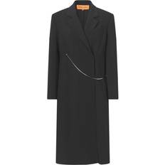 Stine Goya Ytterkläder Stine Goya Straight Long Sleeve Coat - Svart