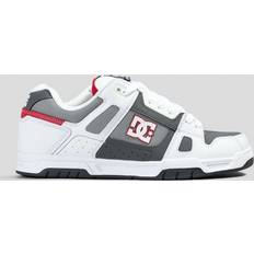 Hombre Zapatos bajos DC Shoes DC Shoes Stag Mens Skate Trainers - White/Grey