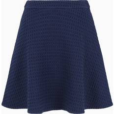 Emporio Armani Skirts Emporio Armani Waffle Effect Knit Flared Skirt