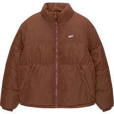 Pull&Bear Overtøj Pull&Bear Overgangsjakke - Kastaniebrun/Hvid