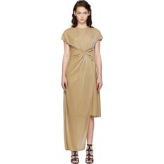 Lanvin Sleeveless Maxi Dress W/ Gathered Detail