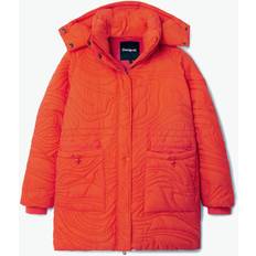 Desigual Aarhus Winter Jacket - Orange