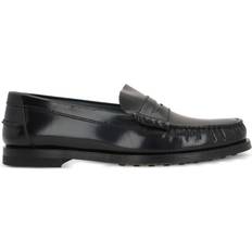 Tod's Women Loafers Tod's Leather Penny Loafers - Black