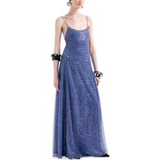 Emporio Armani Purple Dresses Emporio Armani Sequined Gown - Purple Haze