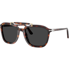 Persol Polariserande - Unisex Solglasögon Persol PO0203S Polarized Sköldpaddemönstradeshell Solglasögon - Brown
