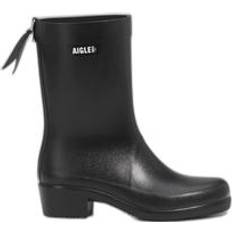 Aigle Boots Aigle Women's Rain Boots Myrica Mid - Noir