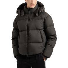 Coats Emporio Armani Puffer Coat with Removable Hood - Military Green