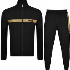 Nero Abiti Authentic Track Set Suit - Black